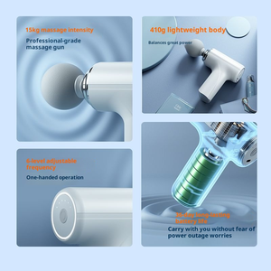 Silent <span class=keywords><strong>Electric</strong></span> Mini Massage pistole, weibliches Ganzkörper massage gerät für den ganzen Muskel, Fuß massage gerät für den Hausgebrauch - Product Image 3