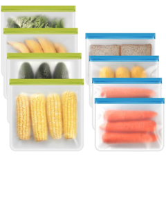 Sacs à sandwich réutilisables étanches HANSUN, sacs de conservation alimentaire sans BPA, épais pour les voyages - Product Image 4