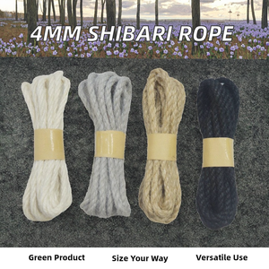 Cuerda de Yute de 4mm al por Mayor para Uso en Shibari, 30 Colores, Paquetes de 2m, Empaque Premium con Colores Elegantes - Product Image 2