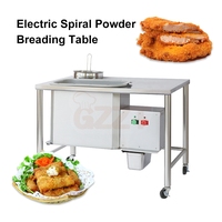 Table de cuisson électrique automatique, équipement KFC, 220V, 110V, emballage de poudre électrique, Table de cuisson de poulet