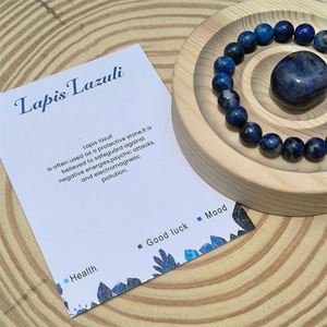 Natural Stone <b>Bracelet</b> Colorful Glass <b>Beaded</b> Work-Life Balance Innovative Wholesale Bulk Volume Discount - Product Image 1