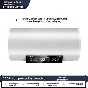 Doğrudan fabrika satış 50L Tankless depolama elektrikli otel kiralama için SU ISITICI yüksek güç evler abd ev banyo - Product Image 3