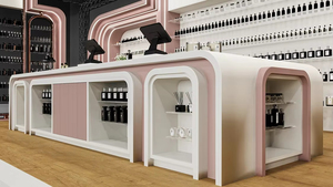 Custom Perfume Showroom Furniture | Retail Display & Store Equipment for Duty Free Shop Interior Design - Product Image 4