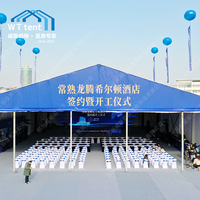 9x24m 12x24m structure tente gonflable tante stockage clair fête tente location entreprise bâches pour événements auvent tente personnalisée