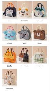 Borsa Termica Portatile in Tessuto Oxford con Stampa Cartoon, Grande Capacità, per Pranzo, Lavoro, Scuola, Bento Box - Product Image 6