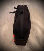 Sac à outils d'urgence réfléchissant Oxford, pochette de rangement portable pour premiers secours de pompier avec cordon de serrage et fermeture éclair