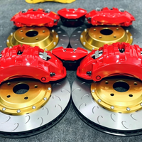 Vente d'usine - Kit de frein à 6 pistons avec disque de frein et étrier de frein de course pour Honda Civic, Toyota Yaris, Vios, Range Rover Sport
