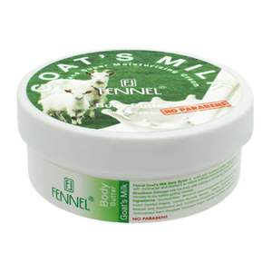 Beurre Corporel 200 G. BY FENNEL Taille 200 Grammes Crème Épaisse et Crémeuse Super Hydratante à Base de Lait de Chèvre Améliore les Peaux Très Sèches et Rugueuses - Product Image 4