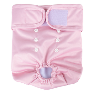 Bablonrabi XS-L doux respirant coton chien couche pantalon de haute qualité écologique lavable <span class=keywords><strong>culotte</strong></span> <span class=keywords><strong>pour</strong></span> femme chien incontinence - Product Image 2