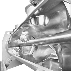 Bubuk semen peralatan pencampur berkelanjutan Mortar kering mixer pencincang Horizontal untuk makanan bumbu rasa bubuk karet - Product Image 5