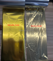 110mm*200m Pita Resin Emas Mengkilap untuk Transfer Termal, Cocok untuk Cetak pada Satin Poliester