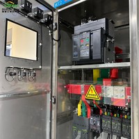 Set Lengkap Panel Daya MCC Baja Tahan Karat 3200A 3 Fasa 400V Kabinet Distribusi untuk Sistem Daya Rumah Sakit Luar Negeri