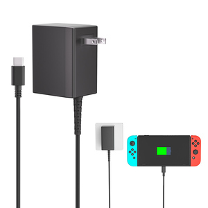 <span class=keywords><strong>Chargeur</strong></span> Nintendo Switch 39W de haute qualité, adaptateur secteur 15V2.6A, charge rapide intelligente pour Switch OLED Lite - Product Image 1