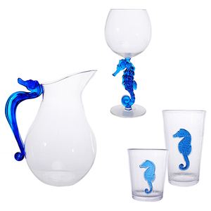 Calice di <span class=keywords><strong>plastica</strong></span> a tema cavalluccio marino con un Design unico <span class=keywords><strong>per</strong></span> bevande di ispirazione subacquea - Product Image 1