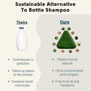 Champú en Barra Natural a Base de Hierbas, Polygonum Multiflorum de Siete Verdes, Elimina la Caspa, con Ganoderma Negro <span class=keywords><strong>Atrum</strong></span> - Product Image 5