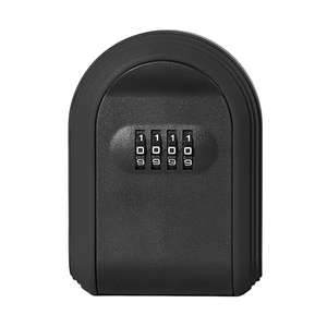 JXD 805P Factory High Quality ABS Plastic <b>Key</b> Lock <b>Box</b> Upgraded <b>Wall</b> <b>Mounted</b> Weatherproof 4 Digit Combination BSCI Certified <b>Key</b> - Product Image 1