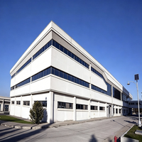 Edificio de Oficinas Modular con Estructura de Acero Comercial, Diseño BIM 3D Llave en Mano, Alto Retorno de la Inversión, Montaje Rápido