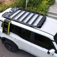 Pour Toyota Prado LC250 2024 : Barres de toit, échelle latérale et plateforme de toit