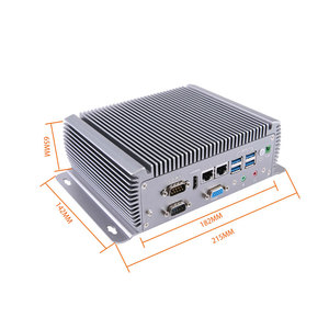 PC Industrial Resistente <span class=keywords><strong>de</strong></span> Alto Rendimiento I5 11va Generación Sin Ventilador, Doble Lan 2.5G, Voltaje Amplio 9-36V, WiFi6, Ranura SIM 5G, <span class=keywords><strong>Computación</strong></span> <span class=keywords><strong>de</strong></span> Borde, 32GB RAM - Product Image 2