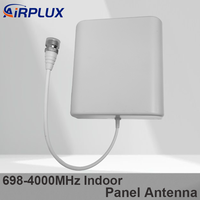 Antenne murale intérieure 698-4000 MHz 6/6,5/7,5 dBi à faible PIM pour communication sans fil et amplificateur de signal