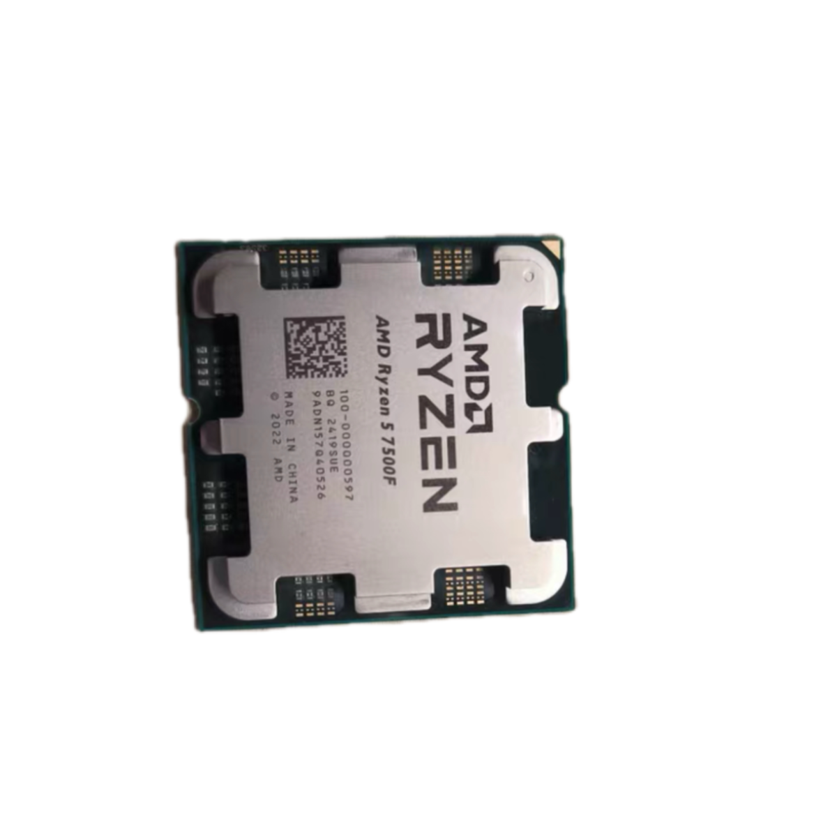 New AMD Ryzen 5 7500F 6-Core CPU, 3.7GHz, 65W TDP for Desktop - 1