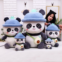 Greenmart – Série de poupées en peluche de haute qualité, animaux mignons et originaux : Panda, Cochon, Tigre