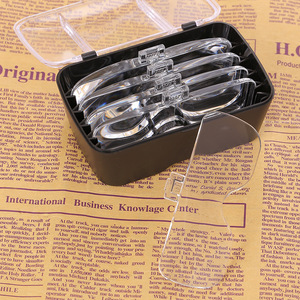 Headband LED Magnifying Glasses Plastic <b>Eyeglass</b> Loupe with Light for Eyelash Extension Beauty Salon Tool - Product Image 3