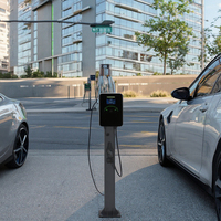 PERSINO PS-AC-7KW Yeni Nesil AC 7KW Elektrikli Araç Şarj İstasyonu IP54 Koruma Duvara/Sütuna Monte 3.5m Kablo 32A Çıkış