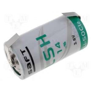 Batería de Litio Saft Lsh14 C 3.6V 5.5Ah con Laminados - Product Image 1