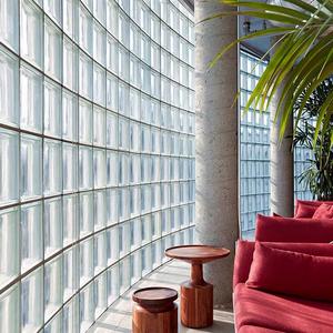 Ladrillo de vidrio hueco transparente decorativo <span class=keywords><strong>para</strong></span> construcción, cristal de la mejor calidad y precio barato, 190x190x80mm - Product Image 6