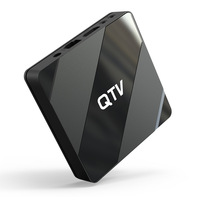 Vente chaude QTV H616 Android 10 décodeur pour IPTV et pour Stalker résolution 4K pour X96 Mini modèle 64 Go ROM processeur Quad Core