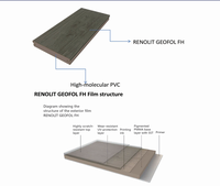 Revêtement de terrasse en PVC composite naturel, grain de bois 3D, écologique, imperméable, antidérapant, installation par clips double verrouillage pour terrasses extérieures