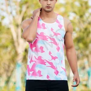 Chaleco Deportivo Personalizado para Maratón, 100% Poliéster Sublimado, Impresión Completa, Sin Costuras, Transpirable, para Hombre - Product Image 3
