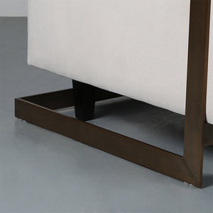 Blanco ocio hogar sofá moderno de estilo europeo de tela muebles canapé tela sofá Sala <span class=keywords><strong>2</strong></span> de asiento del sofá - Product Image 5