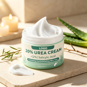 <span class=keywords><strong>Crema</strong></span> Exfoliante para Manos y Pies con <span class=keywords><strong>20</strong></span>% de <span class=keywords><strong>Urea</strong></span> y 2% de Ácido Salicílico, Marca Privada, Cuidado de Callosidades, Suavizante para Piel Seca y Áspera - Product Image 6