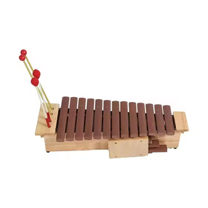 Jouets éducatifs précoces en gros : Piano à main en bois à <span class=keywords><strong>octaves</strong></span>, <span class=keywords><strong>Xylophone</strong></span> arc-en-ciel pour bébé, Instruments de musique - Product Image 2