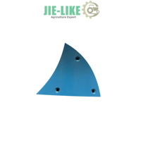 Kit de pièces d'usure pour charrue en acier au bore avec revêtement en alliage de titane, pointe de lame et lame de dégrossissage pour charrues réversibles
