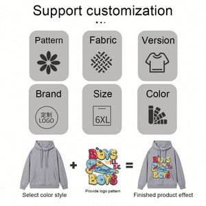 Sweat-shirts personnalisés avec logo 380 GSM, sweats à capuche personnalisés, sweat-shirts de sport d'extérieur, survêtements de haute qualité, sweats à capuche épais pour impression - Product Image 4