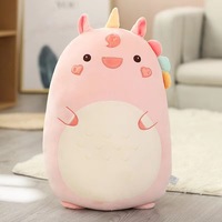 EN STOCK Mignon Kawaii Personnalisé Doux Peluche Rembourrée Dinosaure Licorne Cochon Husky Canard Lapin Lion Animal Fruit Squish Jouet en Peluche