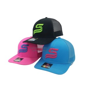 Parche de cuero bordado personalizado Richardson 112, gorra de camionero, gorra Snapback en blanco de malla, gorra de béisbol de red lisa, gorras deportivas para papá - Product Image 3