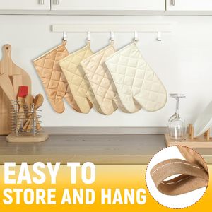 Guantes de Cocina Resistentes al Calor y Anti-escaldaduras para Hornear, Microondas y Horno - Product Image 5
