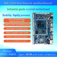 Placa Madre Personalizada Rockchip RK3588 Arm Core con Sistema Operativo Linux Android 11/13, Placa Controladora de Pantalla LCD Industrial para PC, ARM Mali G610 MP4