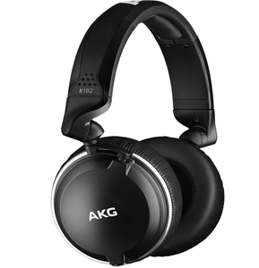 หูฟังมอนิเตอร์แบบปิด <span class=keywords><strong>AKG</strong></span> <span class=keywords><strong>Pro</strong></span> Audio K182 ระดับมืออาชีพ ดีไซน์ครอบหู พร้อมแผ่นรองหูฟังแบบถอดเปลี่ยนได้ ความไวสูง ขนาด 50 มม. - Product Image 1