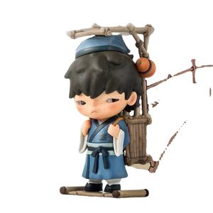 Popmart Wushuang Town Série 14ème Anniversaire Boîte Mystère ABS/PVC Échelle 1/12 Boîte Colorée Unisexe Artéfact de Collection - Product Image 4