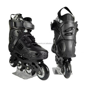 2025 vente en gros clignotant 4 roues sûr chaussures à roulettes agressives professionnel Slalom Freestyle vitesse en ligne <span class=keywords><strong>patin</strong></span> à roulettes en ligne - Product Image 6