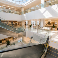 Verre trempé transparent sur mesure 8-12 mm, écologique, haute résistance, garantie 5 ans pour hôpitaux, centres commerciaux et métros
