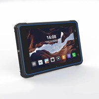 OEM Ip67 8 pouces Atex 1000nits meilleure tablette lisible au soleil Android 7 Nfc lecteur de codes à barres 4g tablette robuste