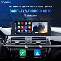 Ewaygps Pantalla Inalámbrica para Automóvil Android de 12.3 Pulgadas, Pantalla Táctil Carplay, Pantalla Multimedia para Automóvil para BMW X3 F25 F26