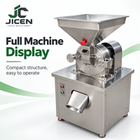 Machine de broyage et de pulvérisation haute performance pour sucre, céréales, champignons secs, curcuma, blé, haricots, feuilles de manioc et poudre de glace