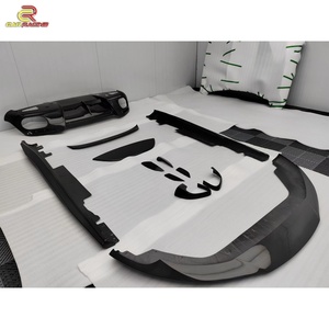 New Arrival Novit Style Dry Carbon Fiber <b>Car</b> Parts Body Kit With Front Lip Rear <b>Diffuser</b> Spoiler for Ferrari Roma Kit - Product Image 1
